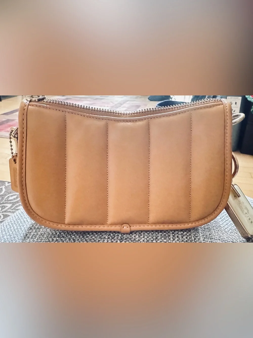 COACH Swinger 20 Shoulder bag made with quilted nappa leather